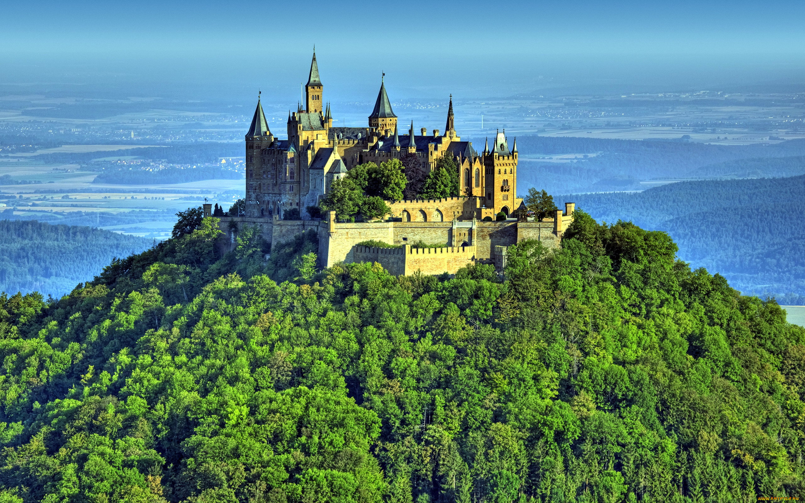 hohenzollern castle, ,  , hohenzollern, castle